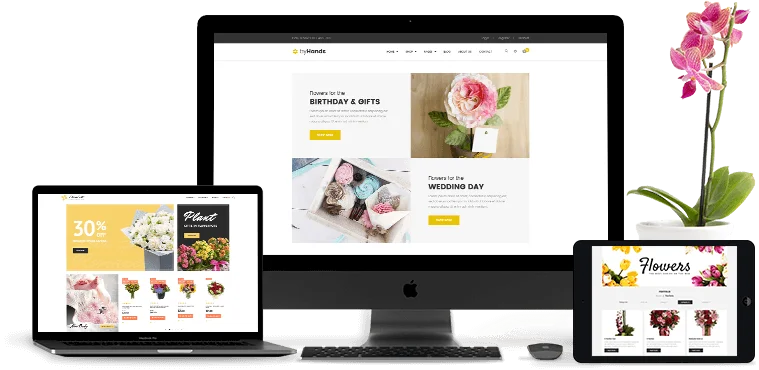 Online flower stores templates