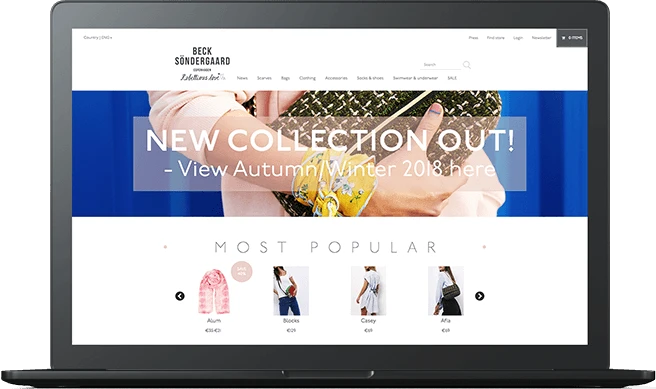 Apparel Accessories E-commerce Web - Whidegroup