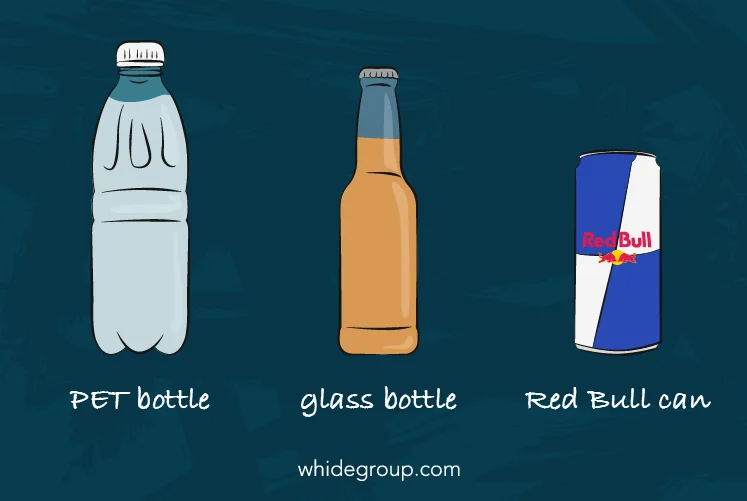 Beverage cans vs other types of bottles