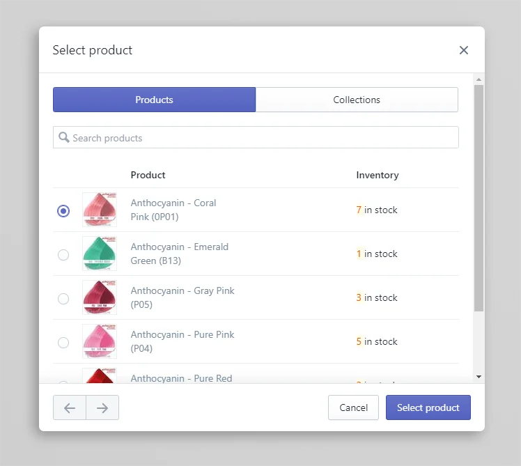 Add Shopify “Buy Now” button to a separate product or to a product collection