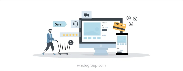 E-commerce website features