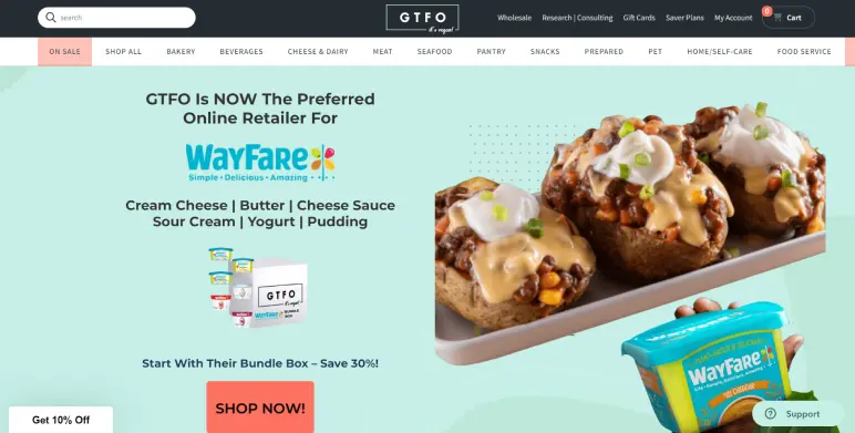 GTFO It's Vegan among best e-commerce niches 2023