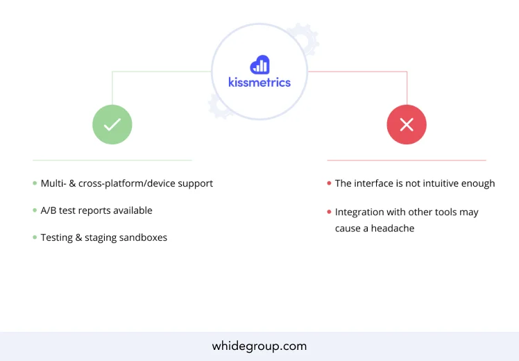 KISSmetrics: website metrics tool