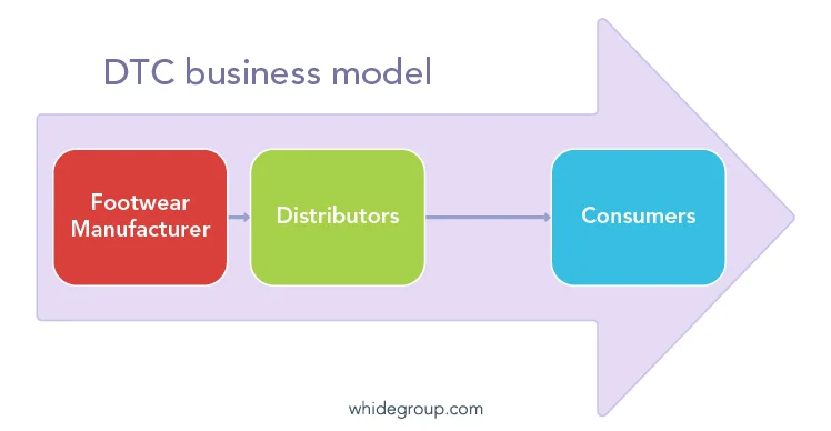 DTC business model scheme