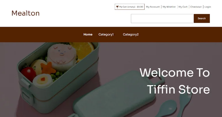 Mealton Magento 2 free theme