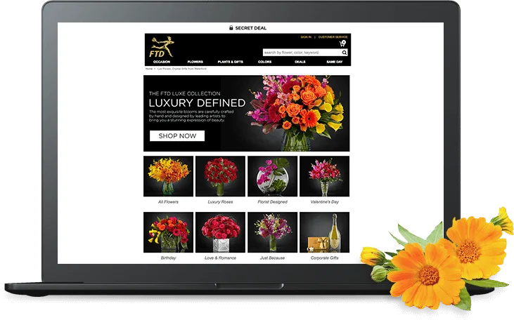 FTD online floral store