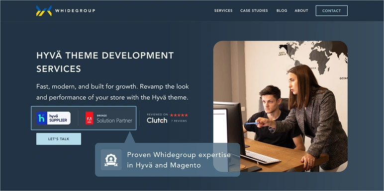 showcase expertise in hyva development
