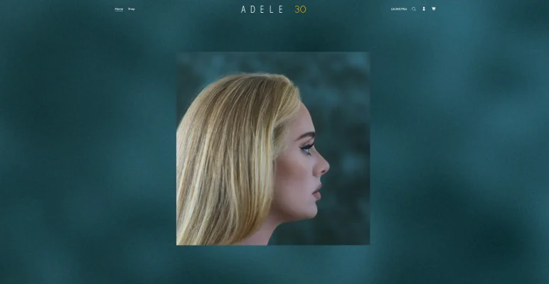 adele shopify music store