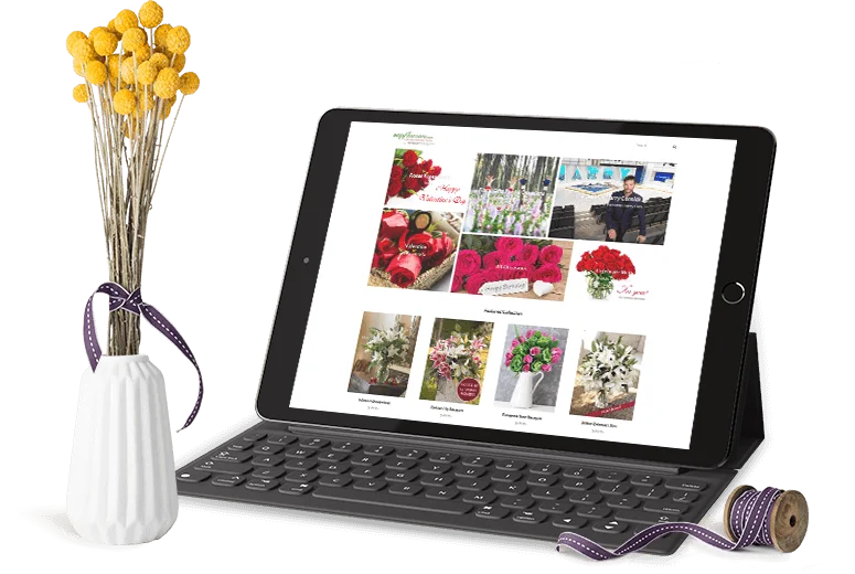 Organic Bouquet online flower shop