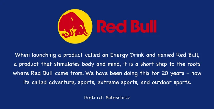 red bull marketing segmentation