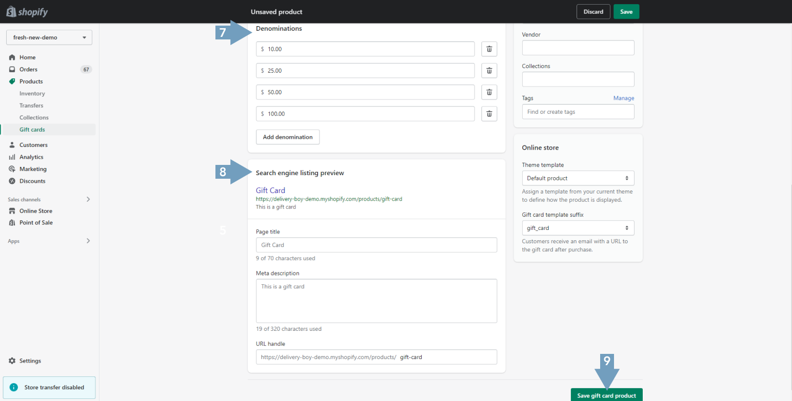  How To Add Gift Cards To Shopify Step By Step Tutorial