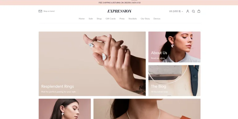 Shopify theme: Expression