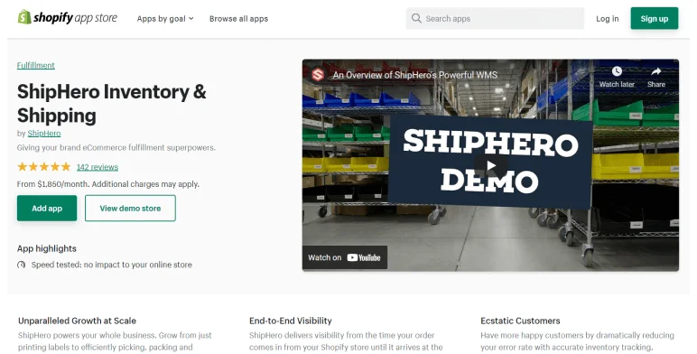 Running multiple Shopify stores using ShipHero