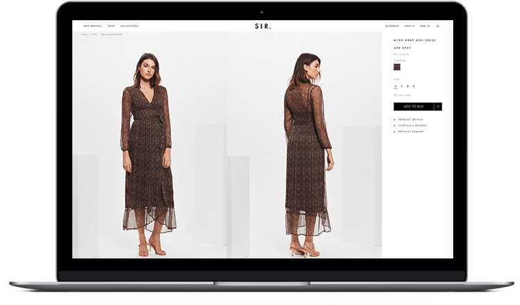 Most successful Shopify stores: SIR the label