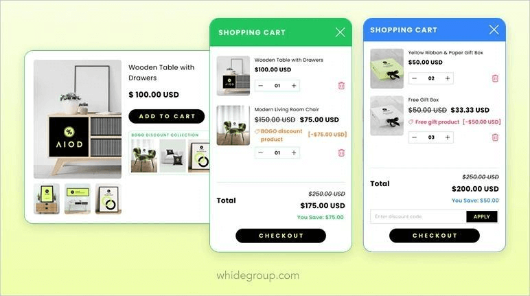 Discount app for Shopify