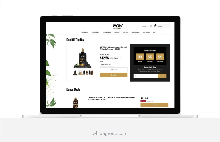 Shopify daily deal app