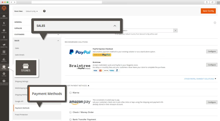 Choosing Payment Gateway in Magento 2 - Whidegroup